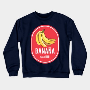 funny banana halloween costume Crewneck Sweatshirt